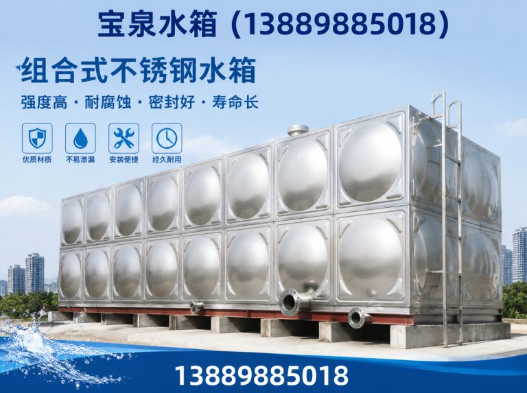 苏家屯区组合式不锈钢水箱展示图